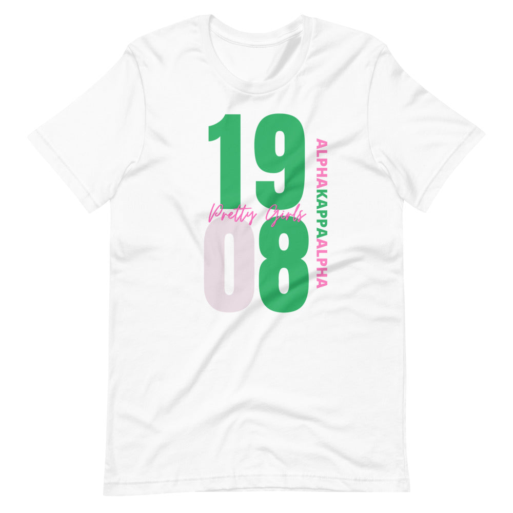 1908 Pretty Girls AKA Short-Sleeve Unisex T-Shirt