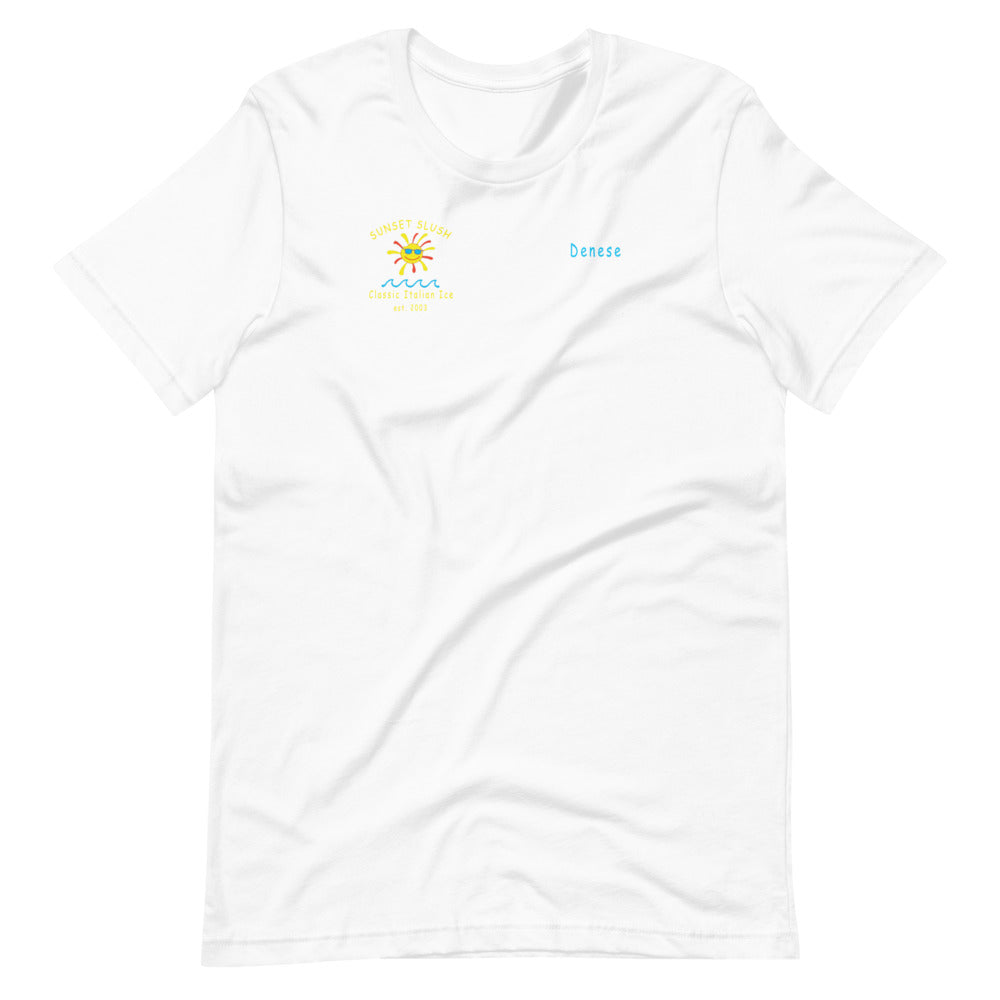 Sunset Slush Denese Short-sleeve unisex t-shirt