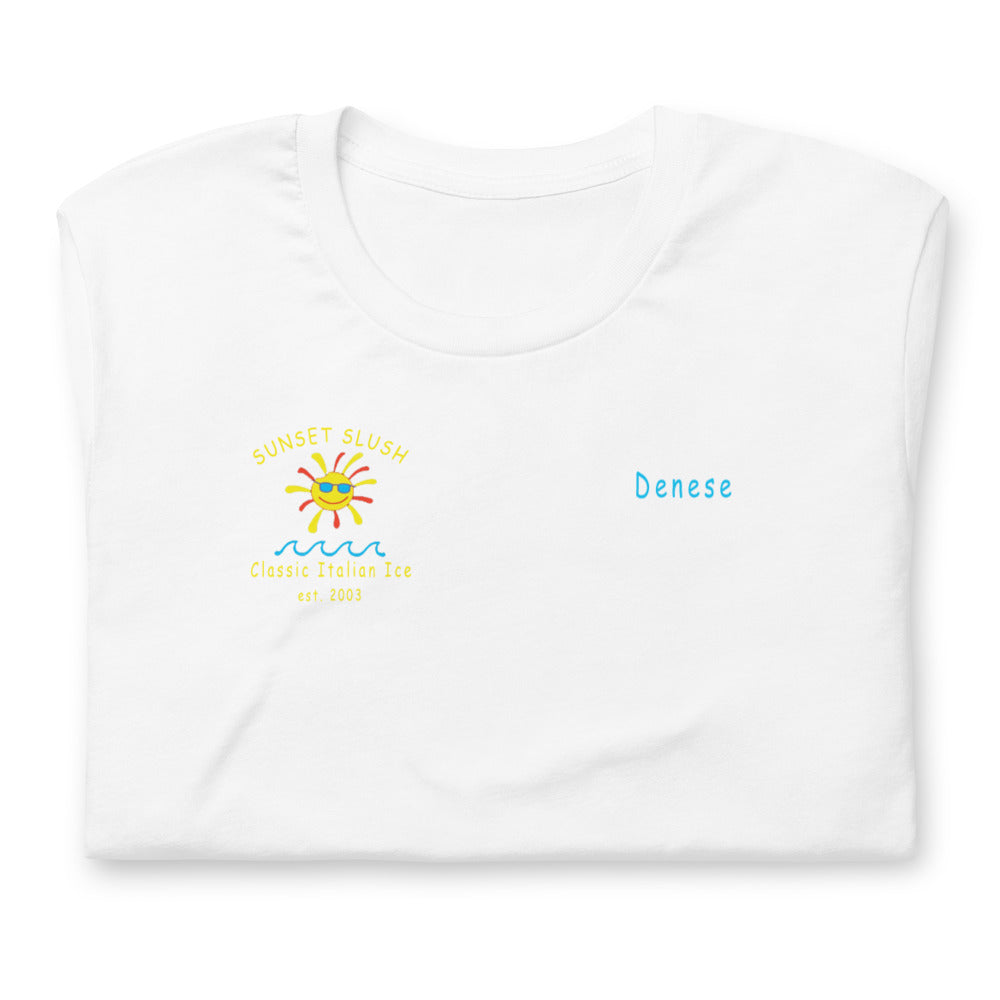 Sunset Slush Denese Short-sleeve unisex t-shirt