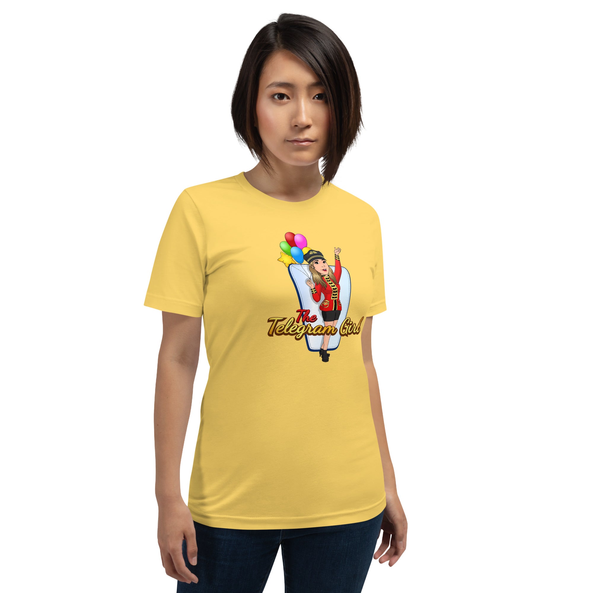 The Telegram Girl Unisex t-shirt