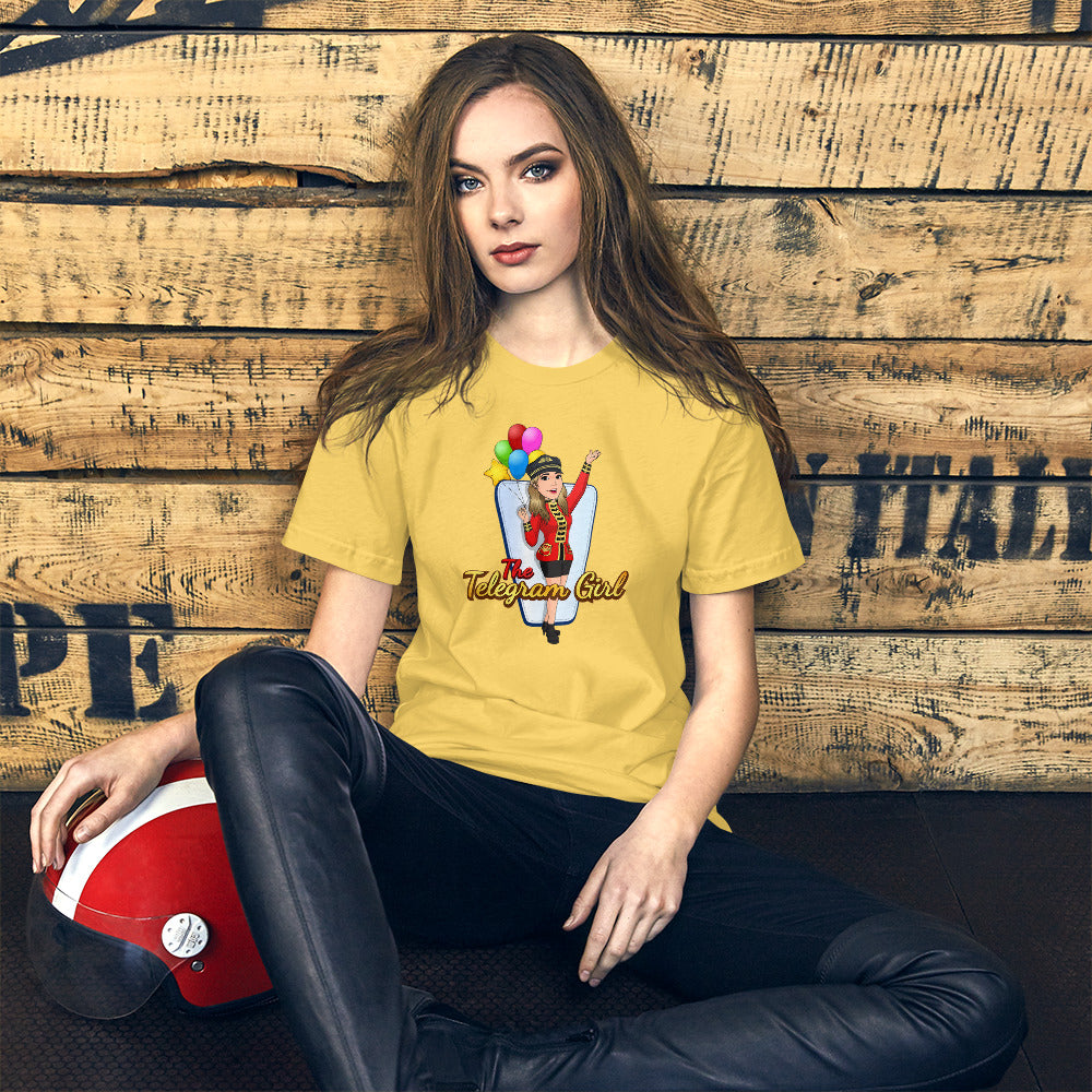 The Telegram Girl Unisex t-shirt