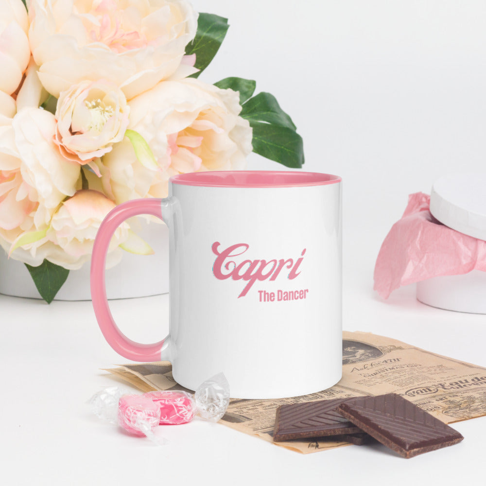 Capri the Dancer Mug with Color Inside