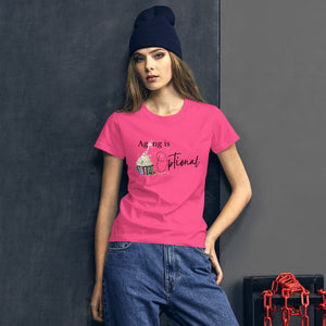 Aging is Optional Women's short sleeve t-shirt