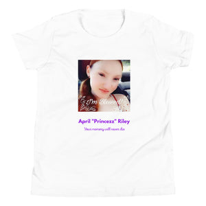 April "Princezz" Riley 1 Youth Short Sleeve T-Shirt